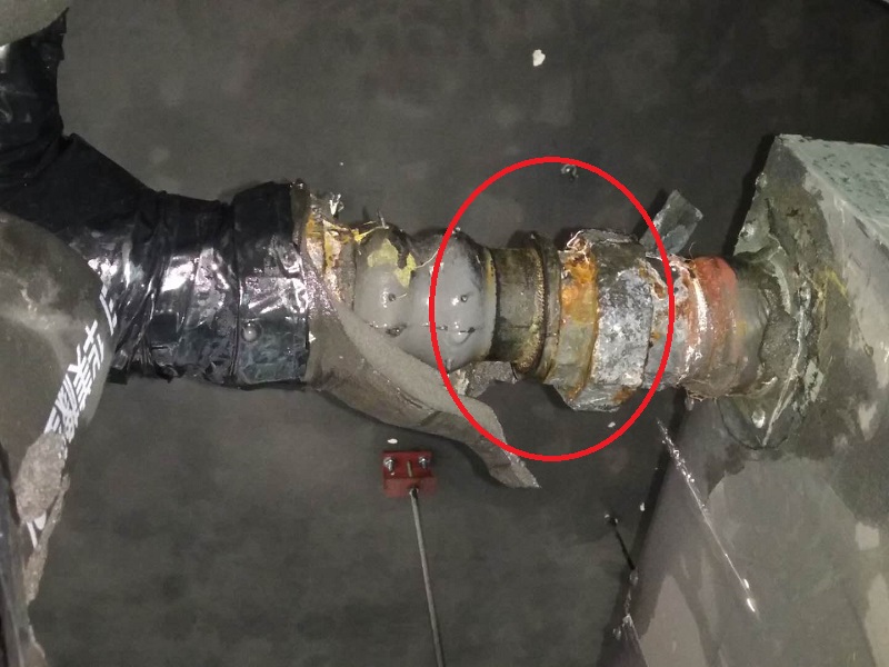 絲扣橡膠接頭拉出來了怎么辦？